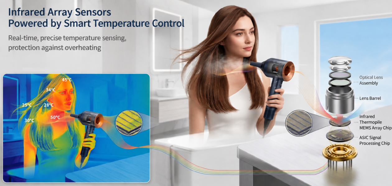 Hair Dryers Temperature Control Solution